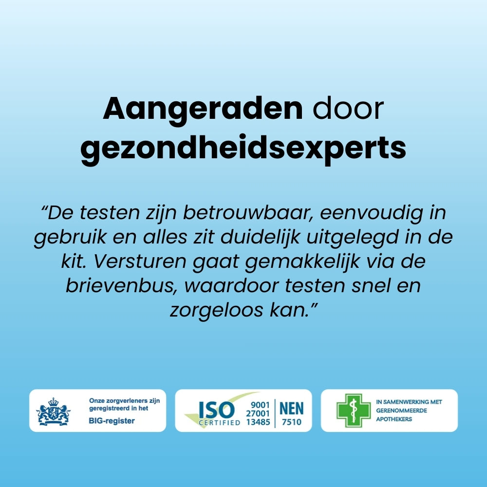 SOA test 4 in 1 - Inclusief Medische Nazorg